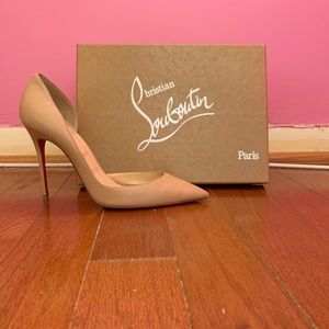 Christian Louboutin Nude Iriza Pumps 100mm